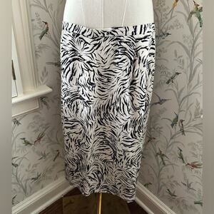 Due Per Due midi silk skirt